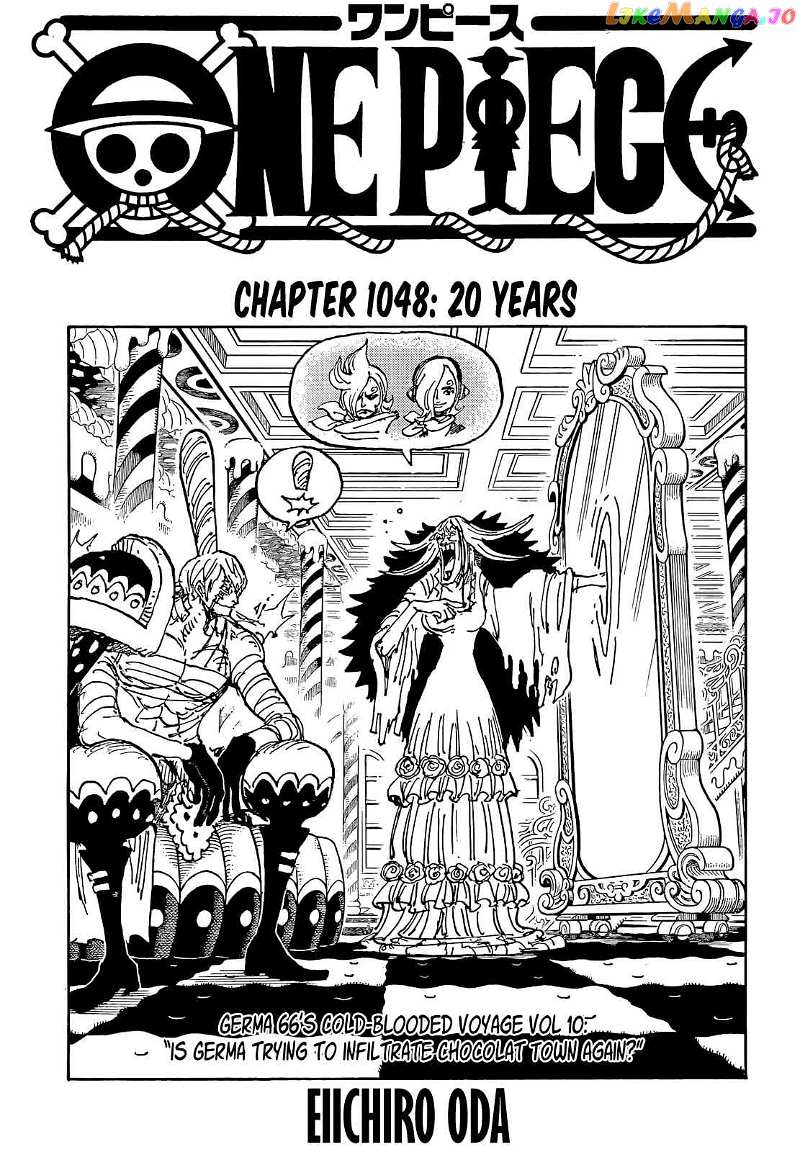 One Piece chapter 1048 - page 1